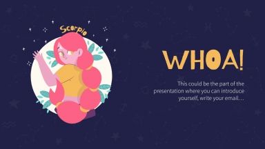 Zodiac Signs presentation template