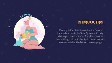 Zodiac Signs presentation template