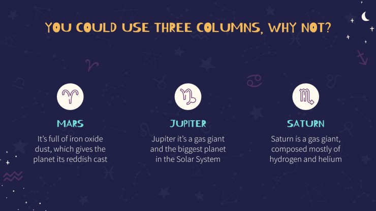 Zodiac Signs presentation template
