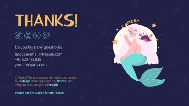 Zodiac Signs presentation template