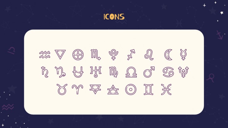 Zodiac Signs presentation template
