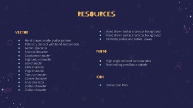 Zodiac Signs presentation template