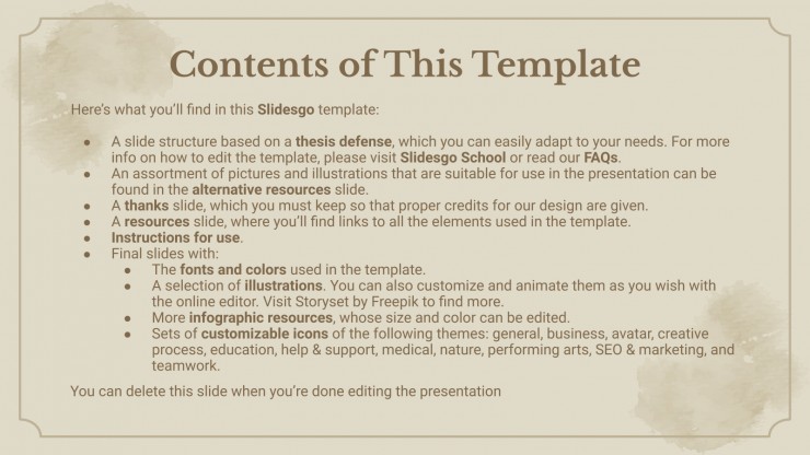 Generation of '27 presentation template