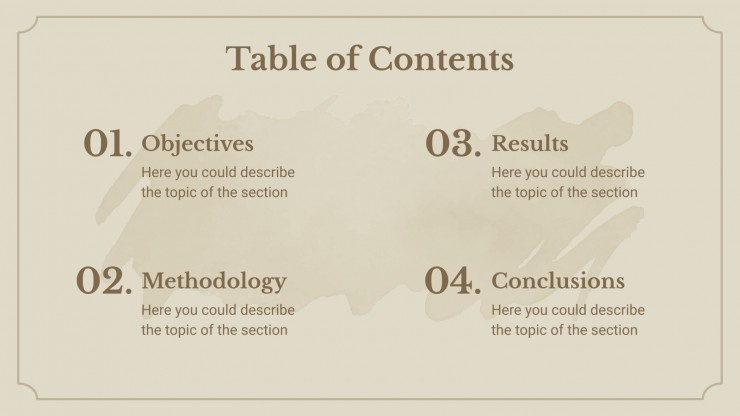 Generation of '27 presentation template
