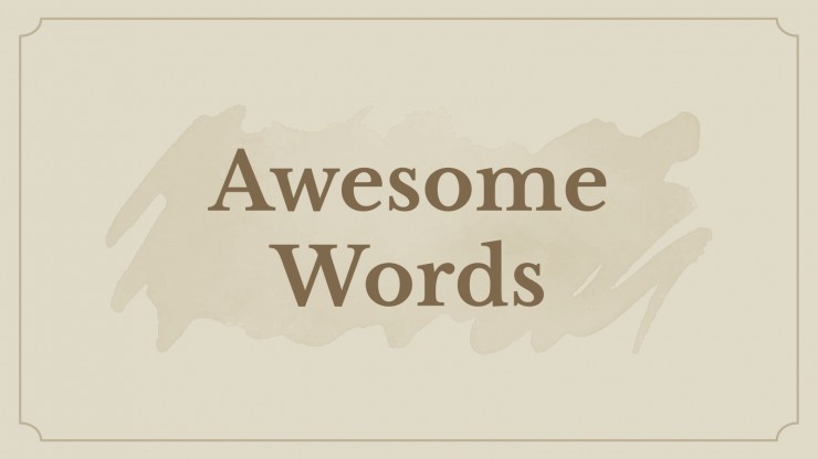 Generation of '27 presentation template