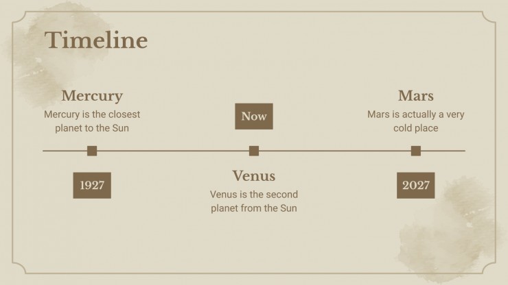 Generation of '27 presentation template