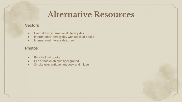Generation of '27 presentation template