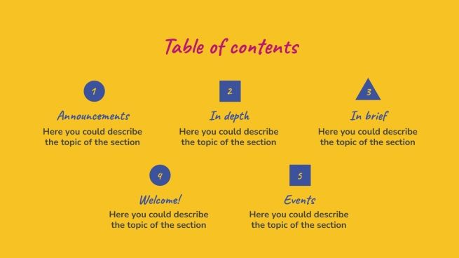 Classroom Newsletter | Google Slides & PowerPoint template