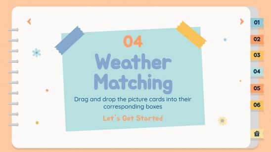 Nature Activities Binder presentation template