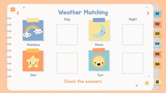 Nature Activities Binder presentation template