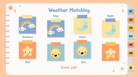 Nature Activities Binder presentation template