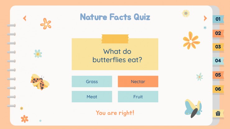 Nature Activities Binder presentation template