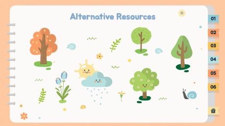 Nature Activities Binder presentation template