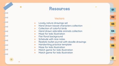 Nature Activities Binder presentation template