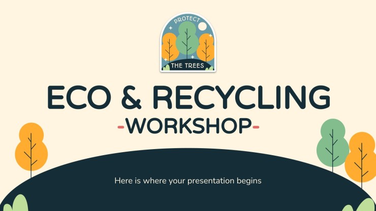 Eco & Recycling Workshop presentation template 