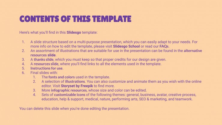 Emotions Flashcards presentation template