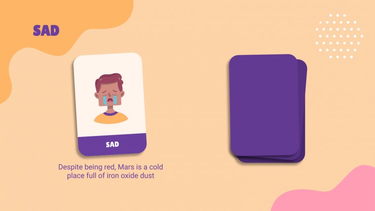 Emotions Flashcards presentation template