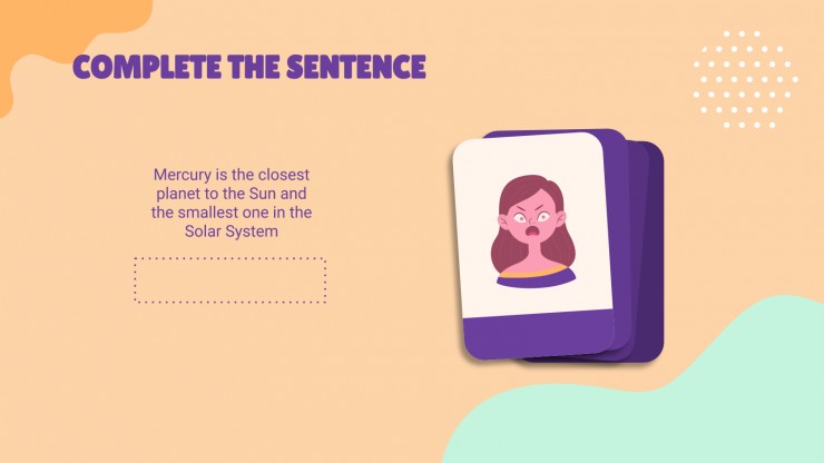 Emotions Flashcards presentation template