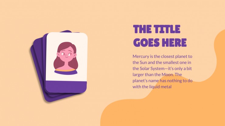 Emotions Flashcards presentation template