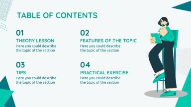 Plantilla de presentación Tips para reuniones online