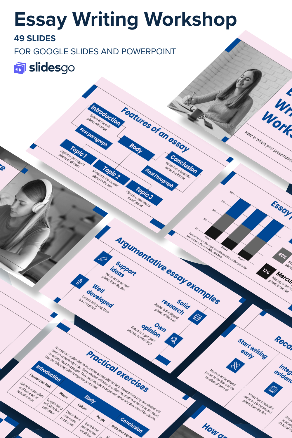 Essay Writing Workshop | Google Slides & PowerPoint