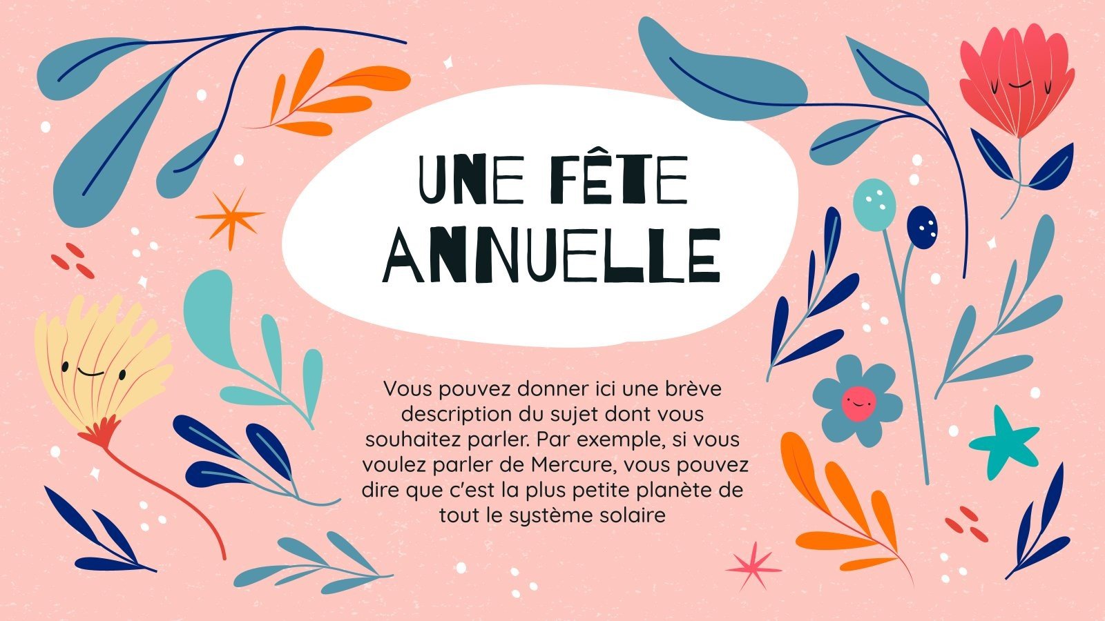 French Grandmother's Day Google Slides & PowerPoint