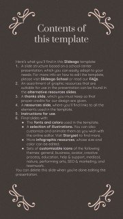 Dark Academia Aesthetics Schule Präsentationsvorlage