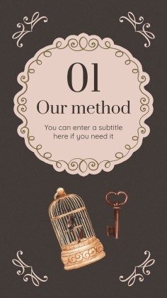 Dark Academia Aesthetics Schule Präsentationsvorlage