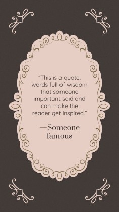 Dark Academia Aesthetics Schule Präsentationsvorlage