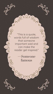 Dark Academia Aesthetics Schule Präsentationsvorlage