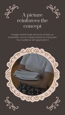 Dark Academia Aesthetics Schule Präsentationsvorlage