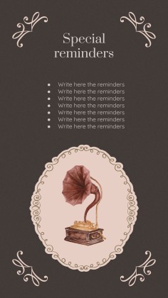 Dark Academia Aesthetics Schule Präsentationsvorlage