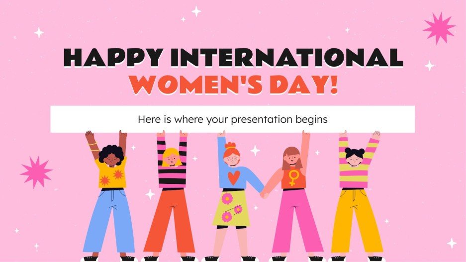 Happy International Women's Day! Google Slides & PPT