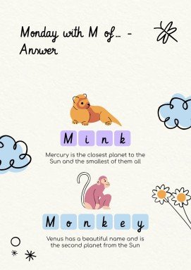 Lerne die Tage der Woche! Präsentationsvorlage