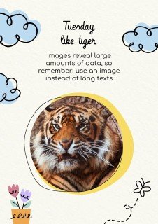 Lerne die Tage der Woche! Präsentationsvorlage