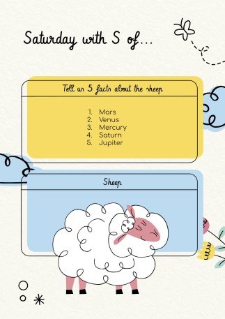 Lerne die Tage der Woche! Präsentationsvorlage