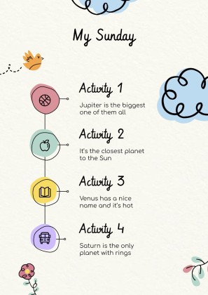 Lerne die Tage der Woche! Präsentationsvorlage