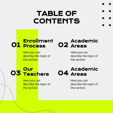 가상 학교 프레젠테이션 템플릿