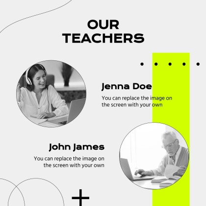 가상 학교 프레젠테이션 템플릿