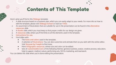 Motic Abstract Business Plan presentation template
