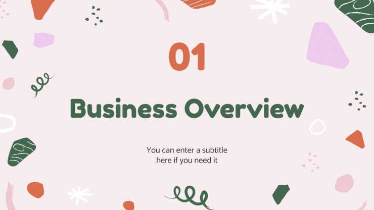Motic Abstract Business Plan presentation template