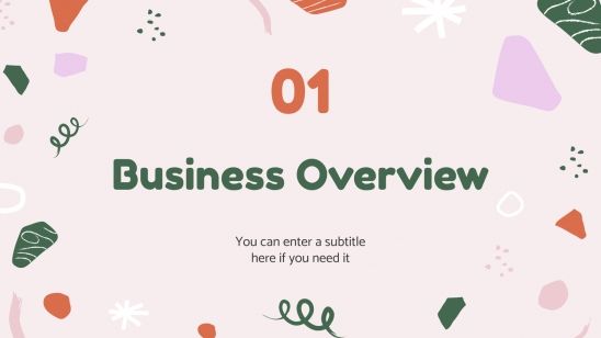 Motic Abstract Business Plan presentation template