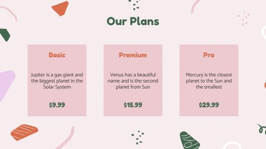 Motic Abstract Business Plan presentation template