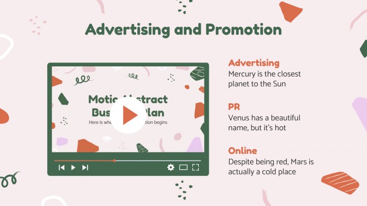 Motic Abstract Business Plan presentation template