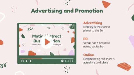 Motic Abstract Business Plan presentation template