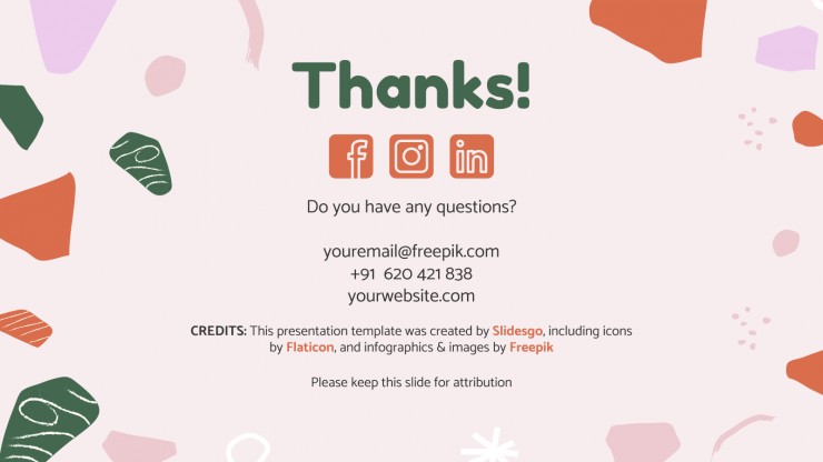 Motic Abstract Business Plan presentation template