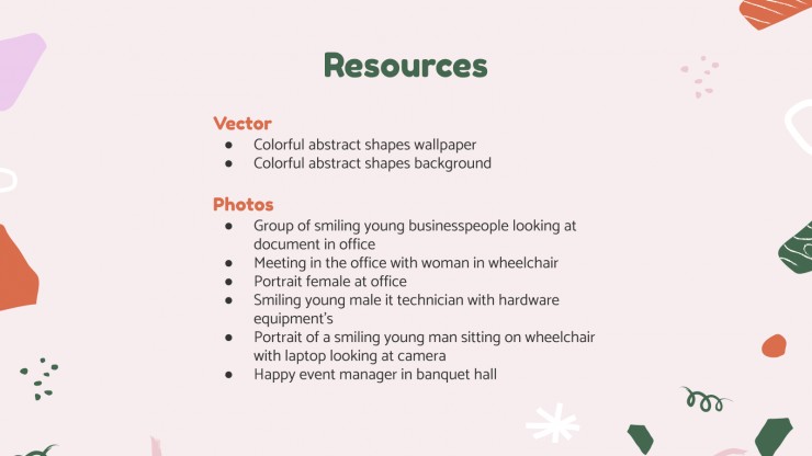 Motic Abstract Business Plan presentation template