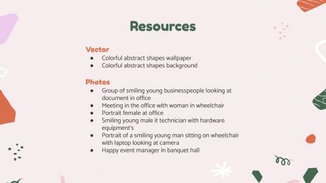 Motic Abstract Business Plan presentation template