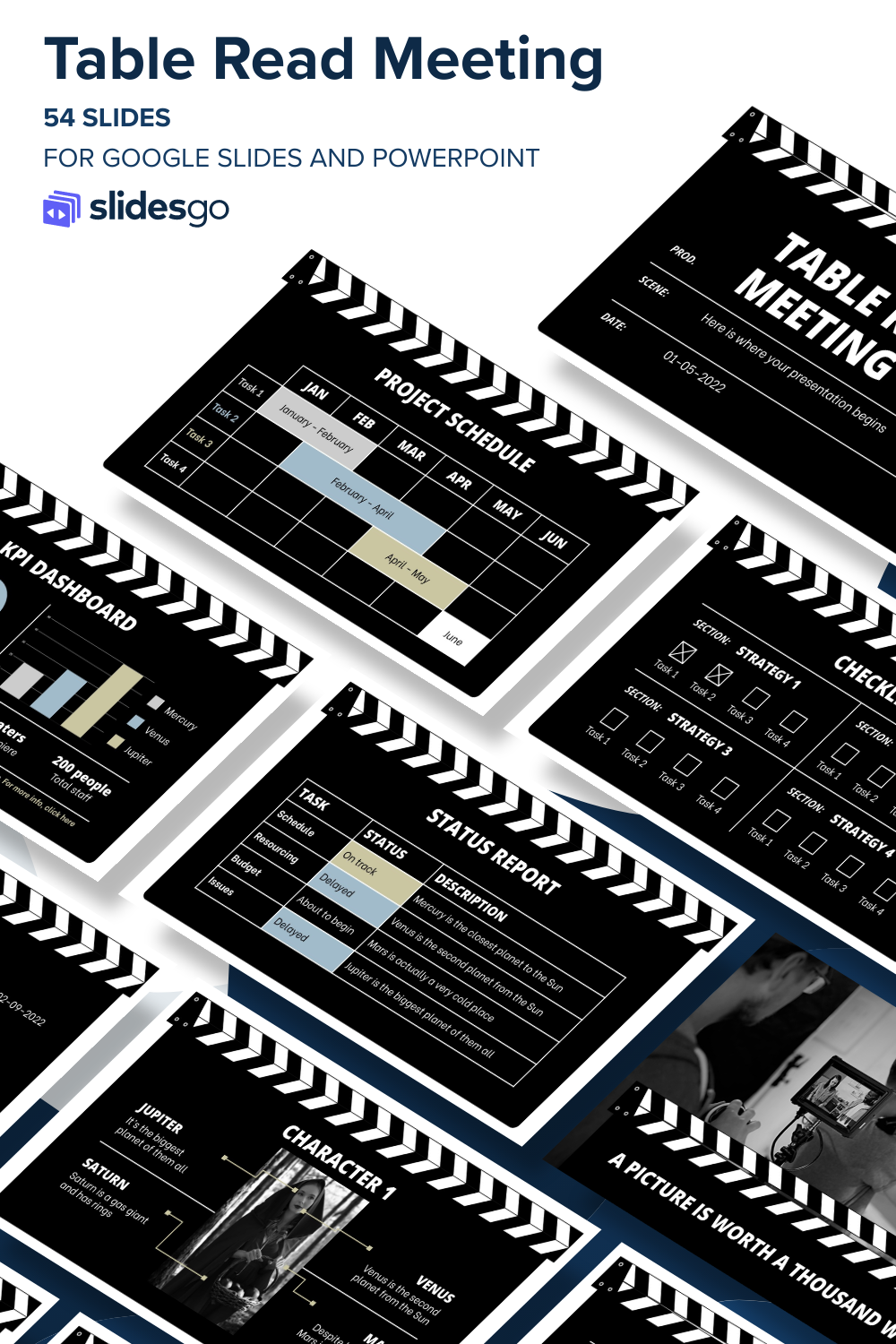Table Read Meeting | Google Slides & PowerPoint template