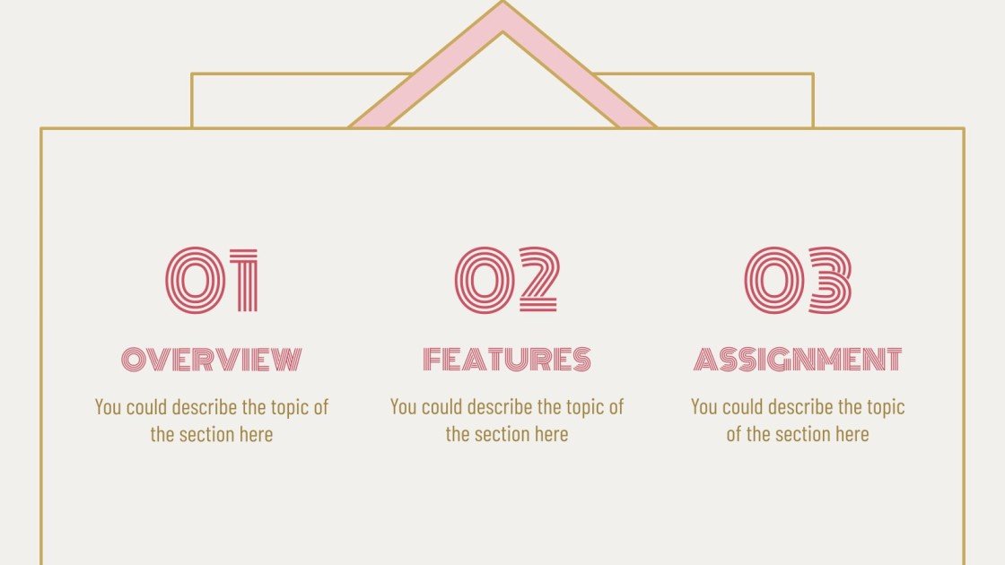 Art Deco Lesson Google Slides theme and PowerPoint template